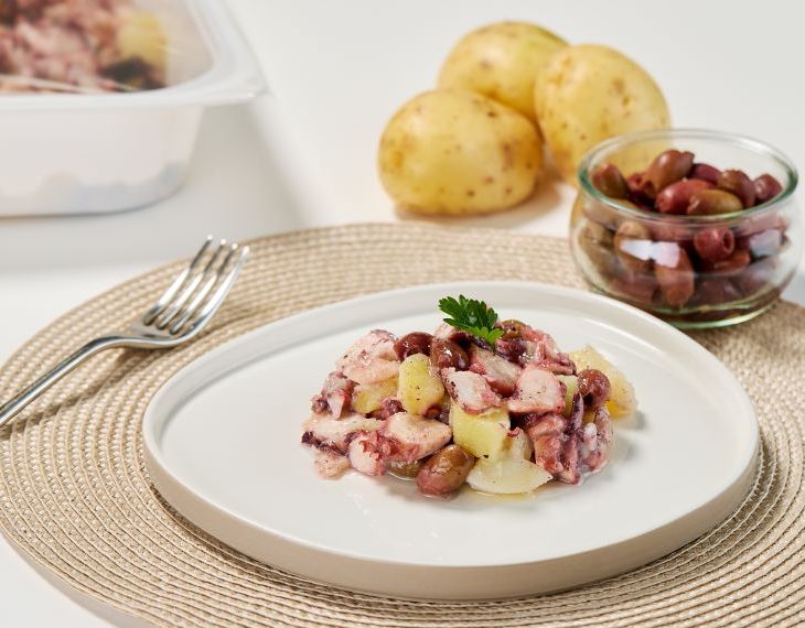 Insalata di polpo con patate e olive